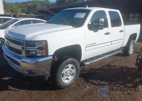 2012 Chevrolet Silverado 1500 Lt из США, поврежденный, VIN 3GCPCSE00CG151821
